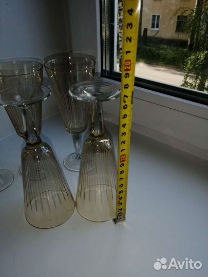 Фужеры хрустальные СССР