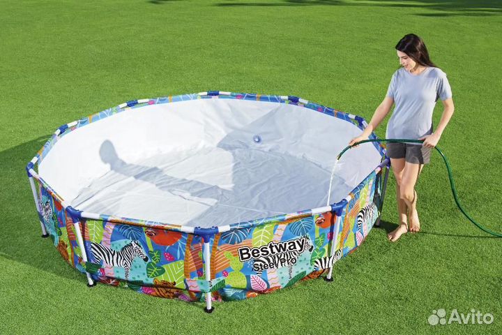 Каркасный бассейн Steel Pro 305х66см, 4062л