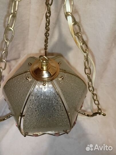 Люстра Керосинка Винтаж ГДР