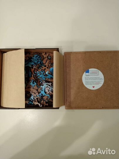 Пазл деревянный zufa картина Черепаха.размер М