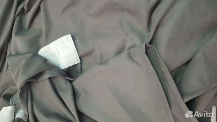 Шторы занавески серые 148 х 295 затемняющие