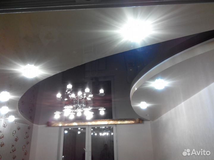 Натяжные потолки любой сложности