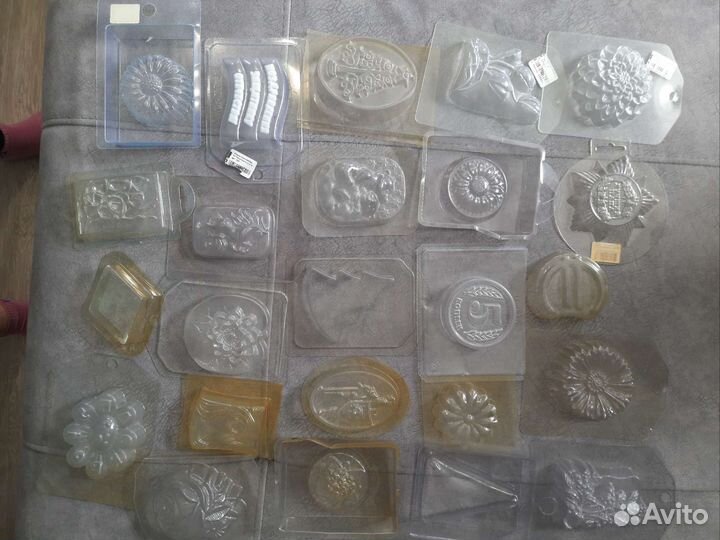 Формы для мыла разные