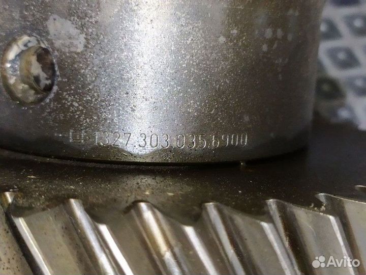 Вал промежуточный кпп ZF 12AS2131TD