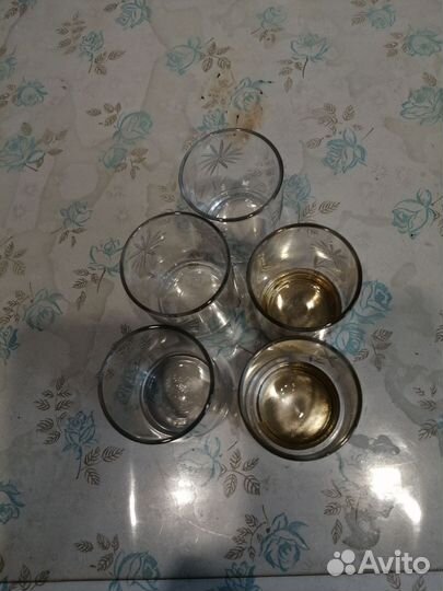 Стаканы и рюмки