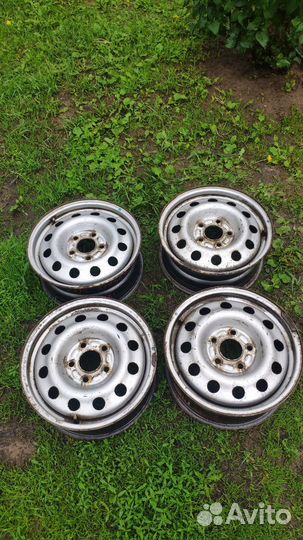 Штампованные диски, r 15, 5 *114.3