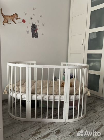 Детская кроватка трансформер comfortbabyline