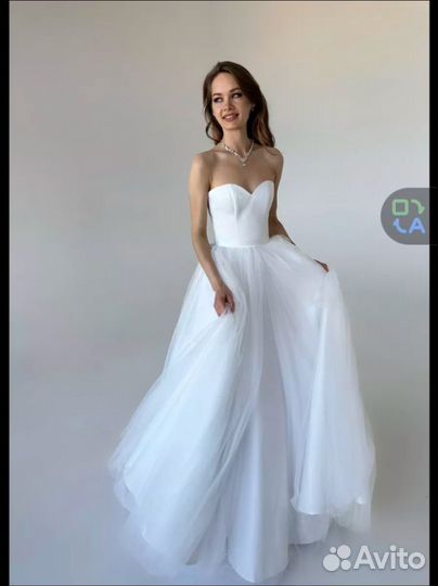 Продам свадебное платье размер 48-50