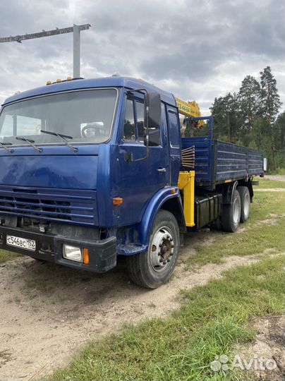 КамАЗ 53215N с КМУ, 2002