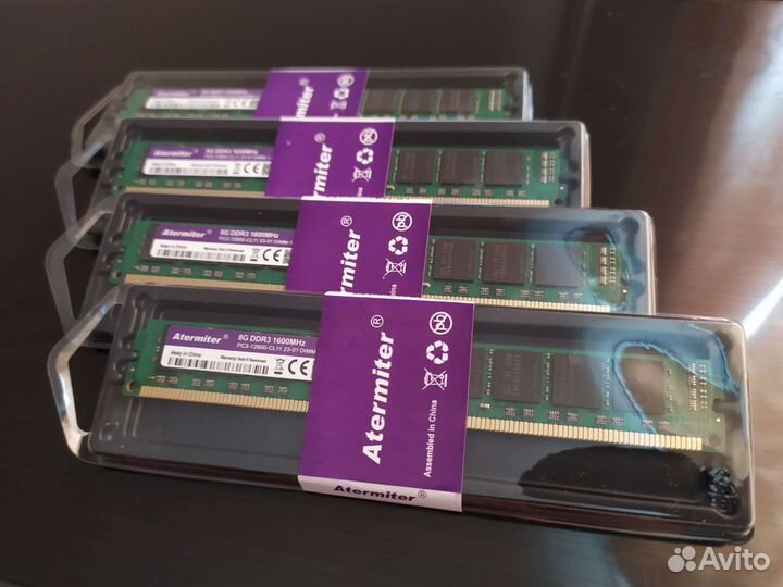 32Gb DDR3 оперативная память пк (4 по 8Gb)
