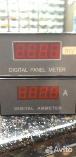 Амперметр и миливольт метр