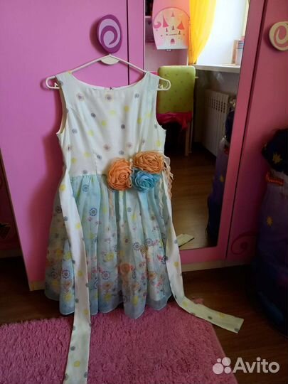 Платье для девочки на выпускной в садик