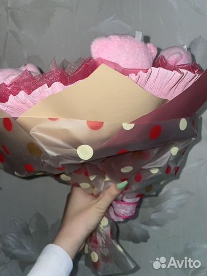 Букет из мягких игрушек