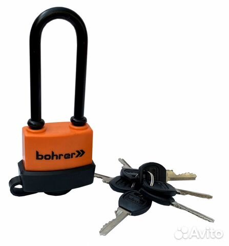 Замок навесной Bohrer вп-58Д влагостойкий