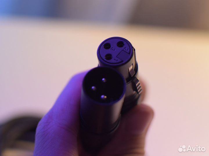 Новый провод XLR - XLR (3 метра) для микрофона