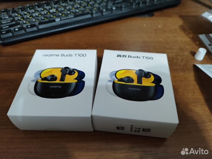 Беспроводные наушники Realme buds T100