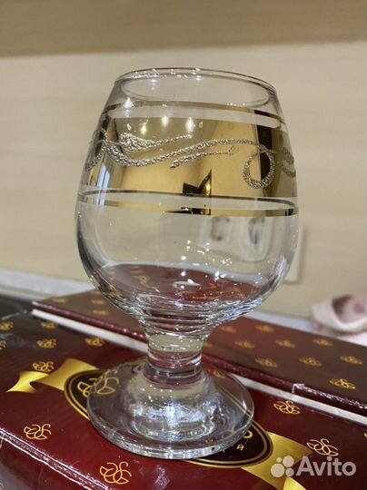 Бокалы гусь хрустальный