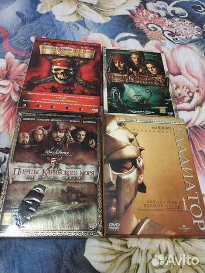 Коллекционные издания DVD с фильмами