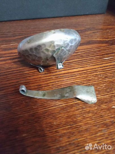 Солонка металл антикварная