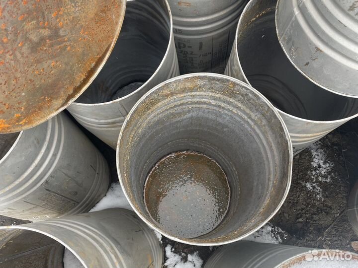 Бочка металлическая 50 литров