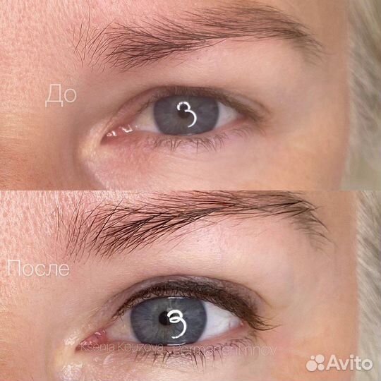 Перманентный макияж / татуаж бровей губ век