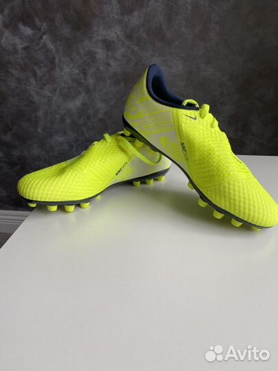 Футбольные бутсы nike 36 цвет лайм