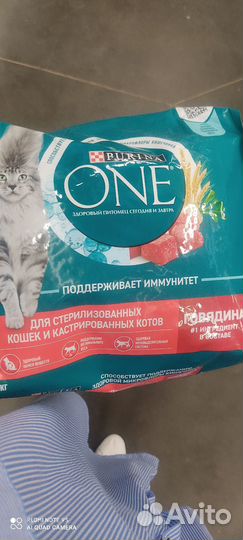 Сухой корм для кошек purina one 3 кг
