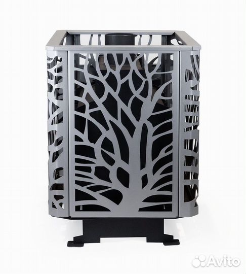 Печь для бани Агния, св-16 6 мм 2024, Со стекло