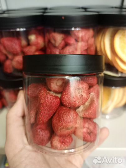 Сублимированные ягоды и фрукты