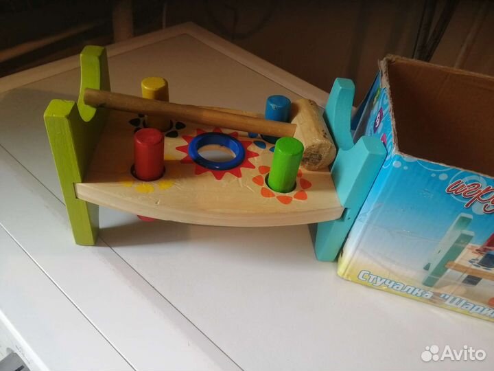 Развивающие деревянные игрушки