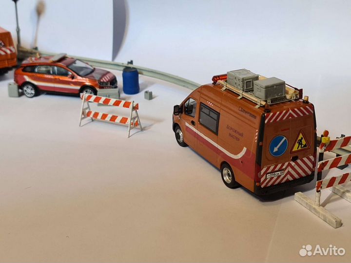 Лада Веста - Дорожная Служба 1/43