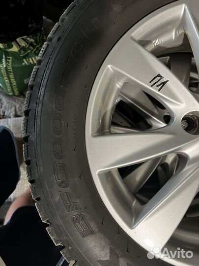 Зимняя резина с дисками 185/65 R15