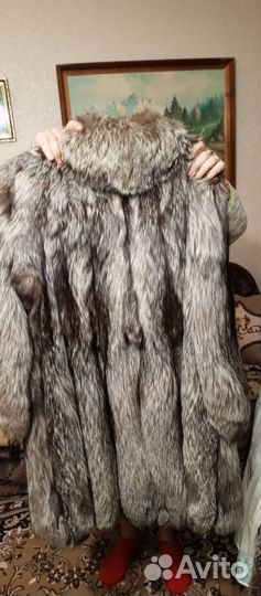 Шуба женская натуральная 52 54