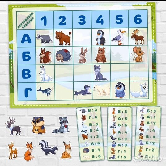 Развивающие пособия на липучках