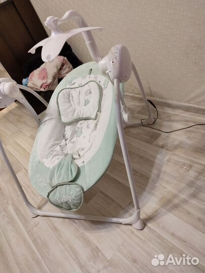 Детские электронные качели