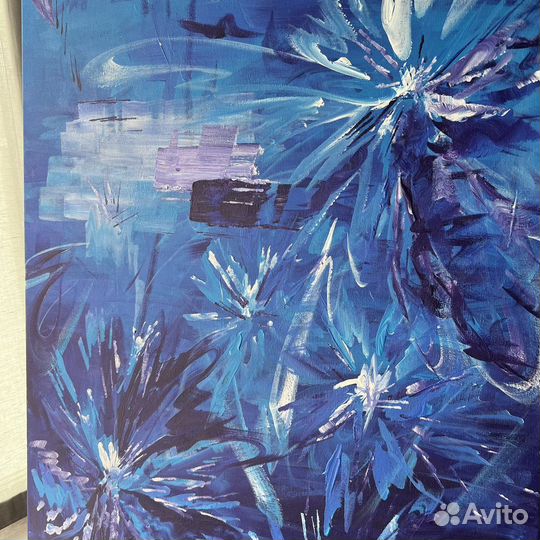 Картина абстракция акрил