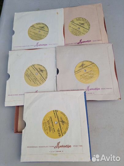 Сувенирный набор пластинок СССР