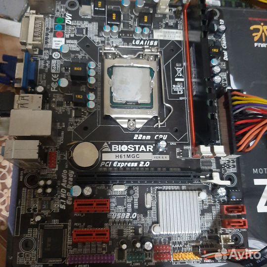 I3 3225 +Biostar H61MGC Ver. 6.6