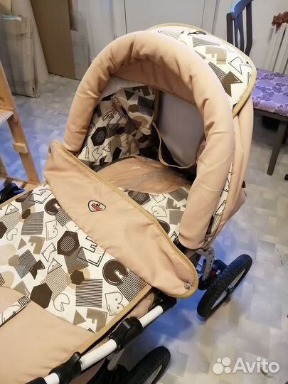 Прогулочная коляска зимняя бу