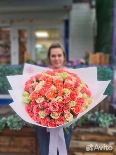 Цветы розы 51 доставка роз