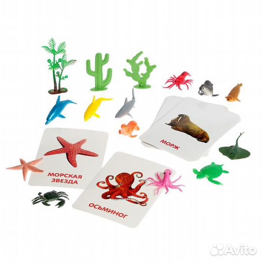 Zabiaka Развивающий набор с карточками по методике