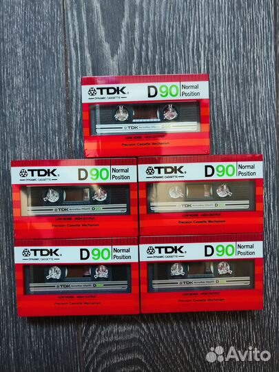 Аудиокассеты TDK D90
