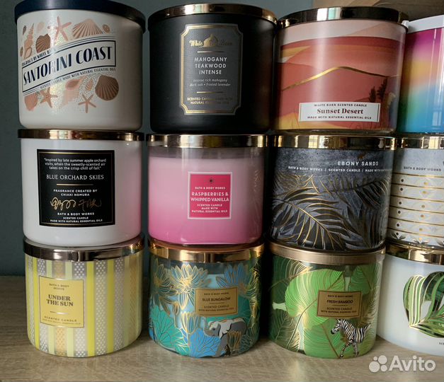 Bath and body works свеча