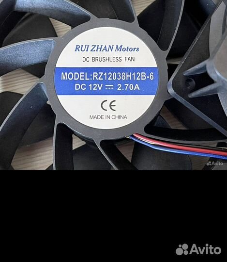 Вентилятор кулер для майнеров Asic