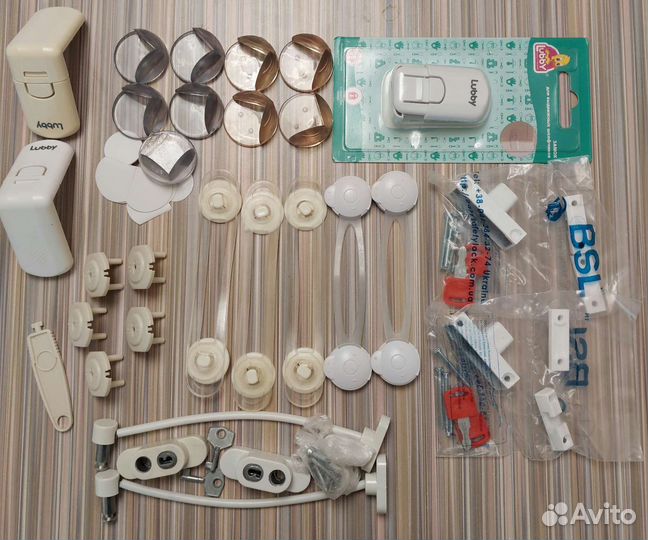 Замки на окна, шкафы, уголки защита детей