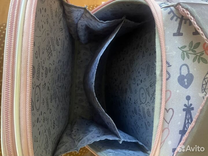 Рюкзак школьный для девочки с замком для ключей