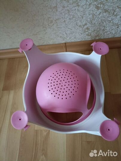 Стульчик (сиденье) для купания Angelcare розовый