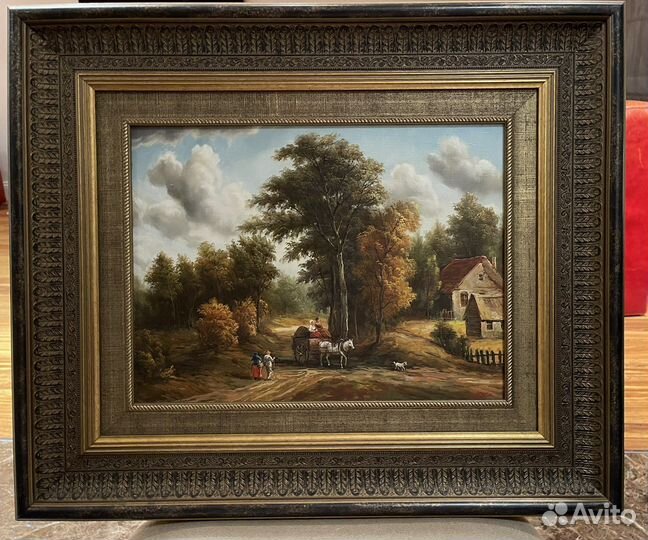 Картина холст масло 40х30