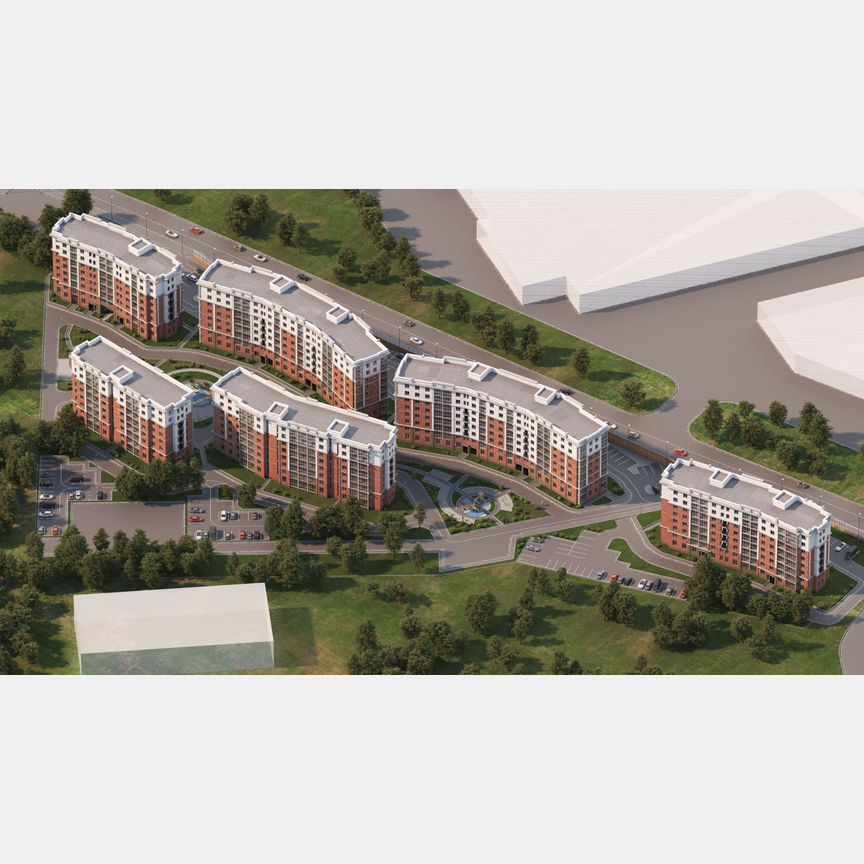 2-к. квартира, 51,5 м², 1/8 эт.