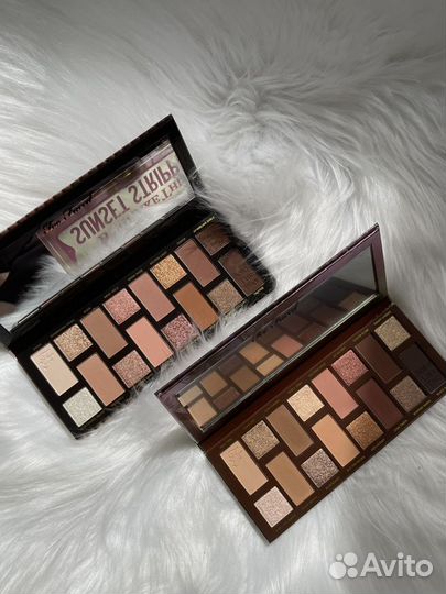 Палетка теней too faced the natural nudes